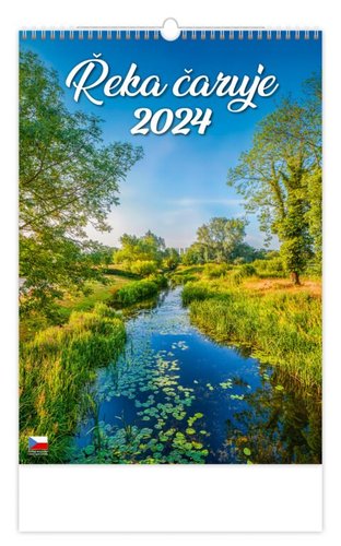 Stil Kalendář Řeka čaruje 2024