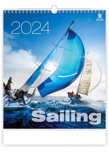 Stil Kalendář Sailing 2024