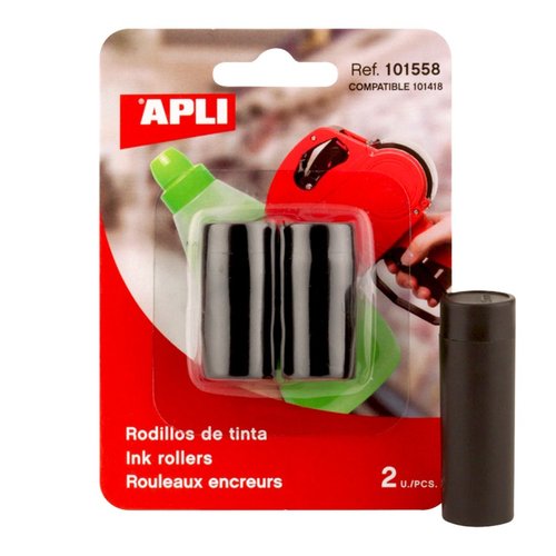 APLI barvic vleek pro jednodkov klet A101418, 21 mm, ern