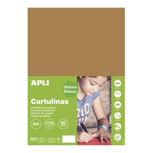 APLI barevn papr, A4, 170 g, lskov oech