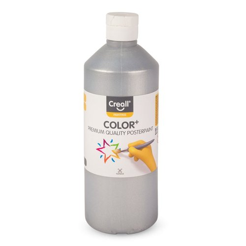 Creall temperov barva CREALLCOLOR, 500 ml, stbrn