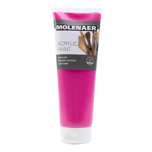 Molenaer akrylov barva Molenaer, 250 ml, magenta