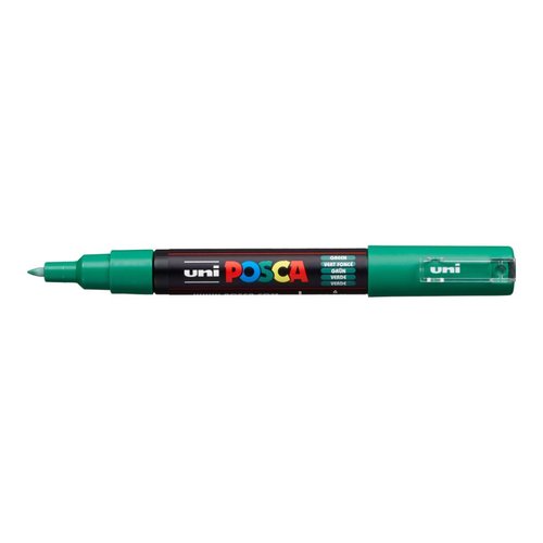 Posca popisova PC-1M, 0,7 - 1 mm, zelen (6)