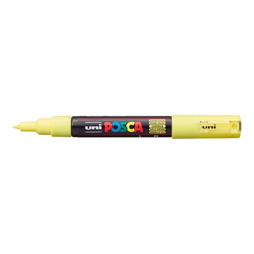 Posca popisova PC-1M, 0,7 - 1 mm, pastelov lut (P2)