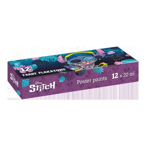 Colorino temperov barvy - Stitch, kelmek,  20 ml, 12 barev