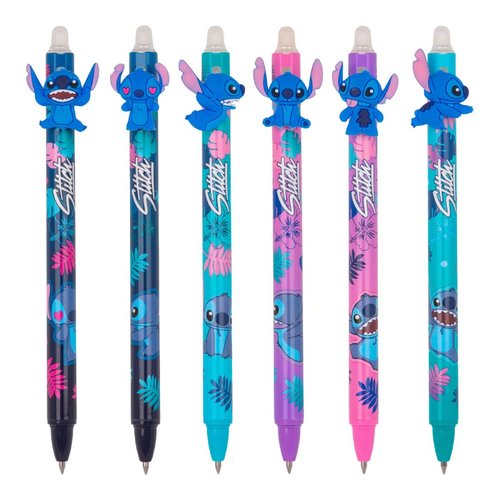Colorino gumovateln pero Stitch - mix, modr npl