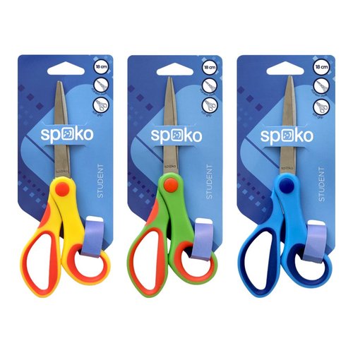 Spoko nky koln, 18 cm, asymetrick, mix barev