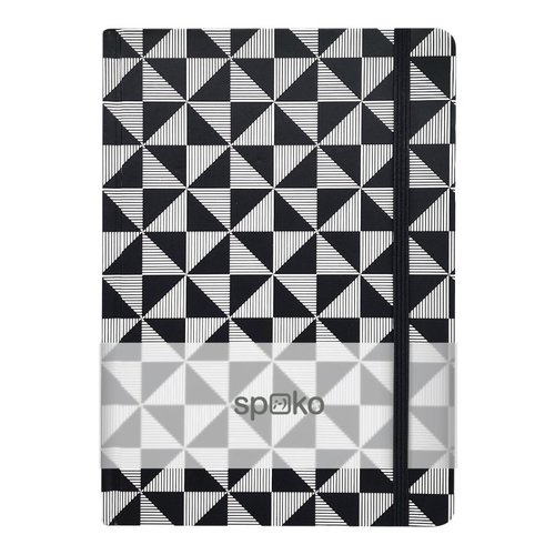 Spoko zpisnk, Linear I (mozaika), A5, 75 g, 96 strnek, linkovan