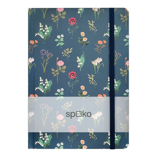 Spoko zpisnk, Flowers II (kvtiny), A5, 75 g, 96 strnek, linkovan