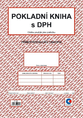 Pokladn kniha s DPH A4
