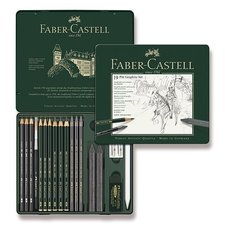 Faber-Castell Grafitová tužka Pitt Graphite sada 19 kusů