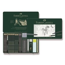 Faber-Castell Grafitov tuka Pitt Monochrome Graphite sada 26 kus