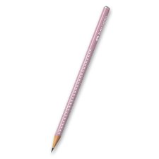 Grafitová tužka Faber-Castell Sparkle - perleťové odstíny růžová