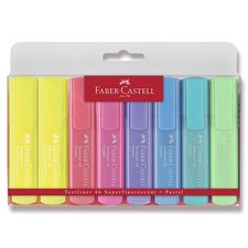 Faber-Castell Zvrazova Textliner 1546 8 kus, pastelov