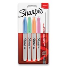 Sharpie Permanentn popisova  Fine sada 4 ks, pastelov barvy