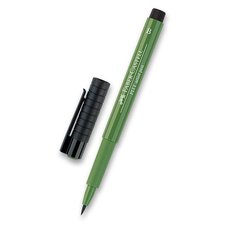 Faber-Castell Popisova Pitt Artist Pen Brush - zelen odstny 167