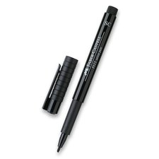 Faber-Castell Popisovač Pitt Artist Pen Soft Chisel černý