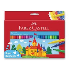 Dtsk fixy Faber-Castell Castle 50 barev