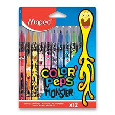 Dětské fixy Maped Color&#039;Peps Monster 12 barev