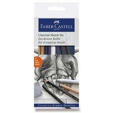 Faber-Castell Umělecká sada Goldfaber Charcoal Sketch sada 7 kusů