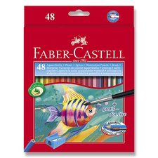 Faber-Castell Akvarelov pastelky 48 barev + ttec