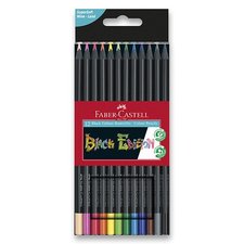 Faber-Castell Pastelky  Black Edition 12 barev