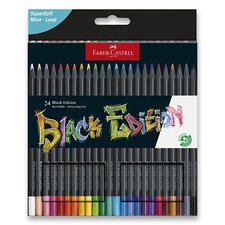 Faber-Castell Pastelky  Black Edition 24 barev