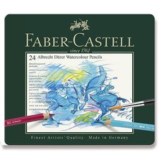 Faber-Castell Akvarelov pastelky Albrecht Drer plechov krabika, 24 barev