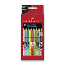 Faber-Castell Pastelky Grip 2001 speciln edice, 12 barev