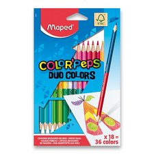 Pastelky Maped Color&#039;Peps Duo - oboustrann pastelky, 36 barev