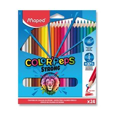 Maped Pastelky  Color&#039;Peps Strong 24 barev