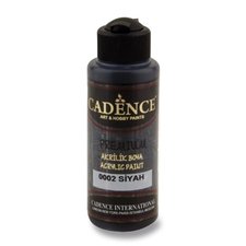 Akrylov barvy Cadence Premium 120 ml, vbr barev ern