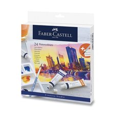 Akvarelov barvy Faber-Castell 24 barev, tuba 9 ml