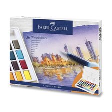 Faber-Castell Vodov barvy  s paletkou 36 barev