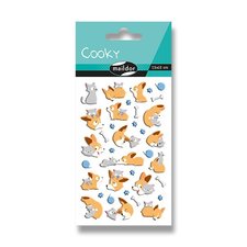 Samolepky Maildor 3D Cooky Pes a koka