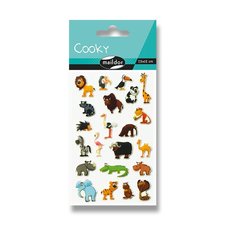 Samolepky Maildor 3D Cooky Zvtka savany