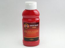 Barva akrylová 500ml červená tmavá 1627/0310
