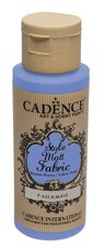 Barva na textil Cadence Style Matt Fabric, mat. modr, 59 ml