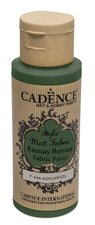 Barva na textil Cadence Style Matt Fabric tm. zelen, 59 ml