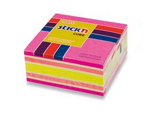 Samolepic bloek Neon Stickn Notes - 76 x 76 mm, 400 list, rov