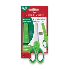 Faber-Castell Školní nůžky  zelené