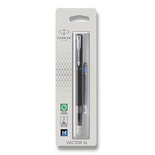 Parker Vector XL Black plnic pero, hrot M, blistr