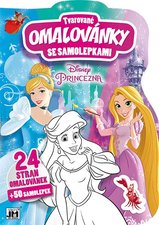 Jiri Models Omalovnky tvarovan + samolepky Princezny