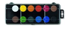 Barvy vodové průměr barvy 30mm 12 barev