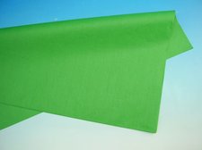 Papír hedvábný zelený 50 x 70 cm, 19 g, arch