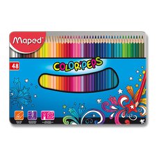 Maped Pastelky Color&#039;Peps Metal Box - 48 barev