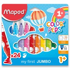Maped Dtsk fixy Color&#039;Peps Jumbo - 24 barev
