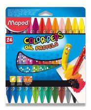 Olejové pastely Maped Color´Peps Oil Pastels - 24 barev