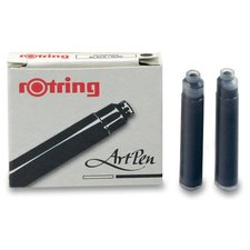 Inkoustové bombičky ROTRING Art Pen černé, 6 ks