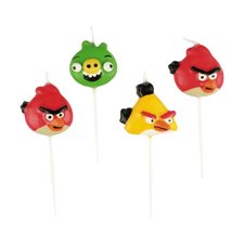 Dortov svky Angry Birds - 4 ks, mix motiv